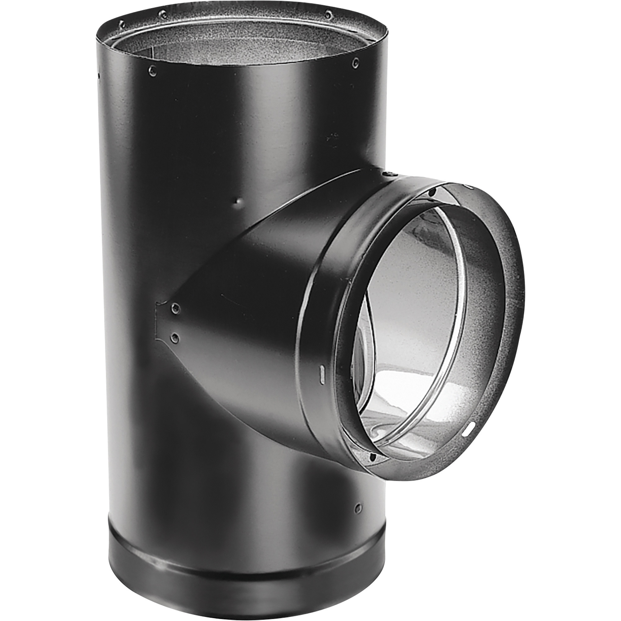 DuraVent Double Wall Tee with Cleanout, Model# 6DVL-T
